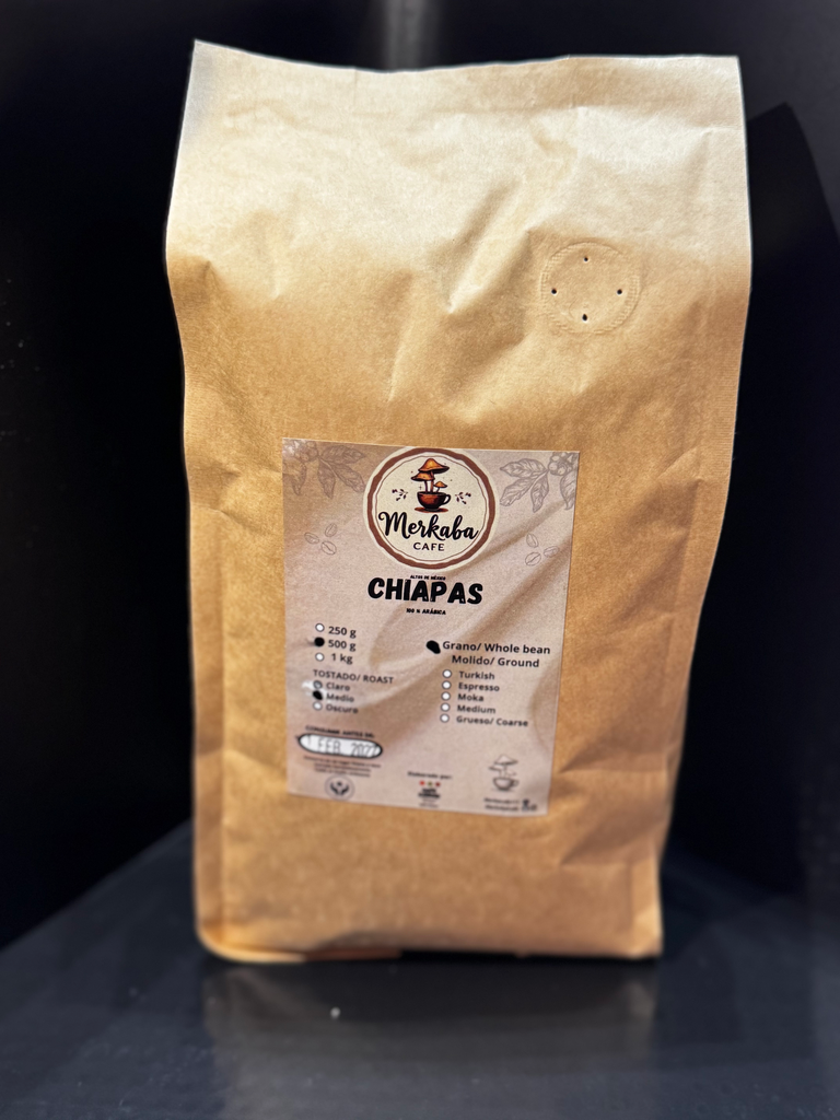 BOLSA DE CAFE 1/2 KG 